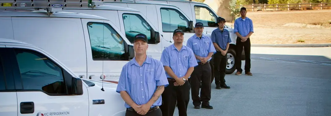 KIC Refrigeration crew ready for Mini Split Repair jobs across Alameda